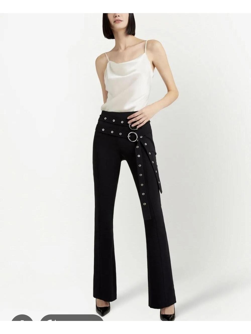 Cinq A Sept Jessy Doble belt pants Size XS